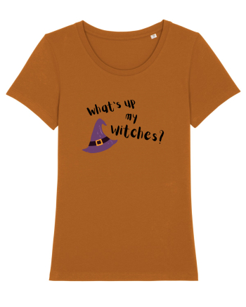 What's up my witches? (negru)  Roasted Orange