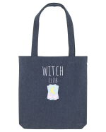 Witch Club Cards (alb)  Sacoșă textilă