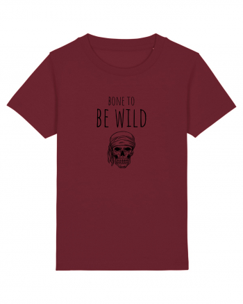 Bone to be Wild (negru)  Burgundy