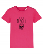Bone to be Wild (negru)  Tricou mânecă scurtă  Copii Mini Creator