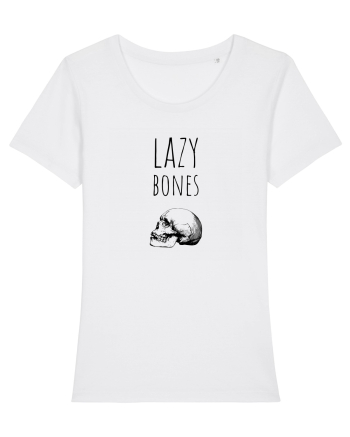 Lazy Bones (negru)  White