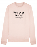 New Year, New Me and Other Jokes  Bluză mânecă lungă Unisex Rise