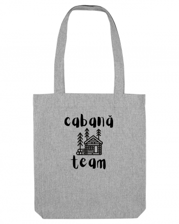 Cabană Team(negru)  Heather Grey