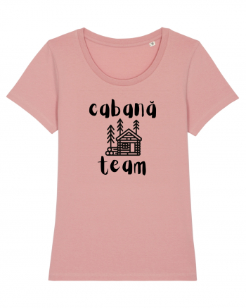 Cabană Team(negru)  Canyon Pink