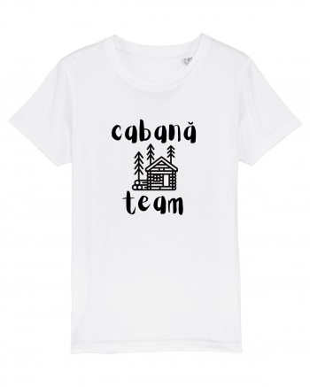 Cabană Team(negru)  White