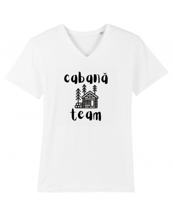 Cabană Team(negru)  White