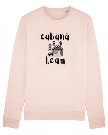 Cabană Team(negru)  Candy Pink