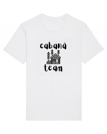 Cabană Team(negru)  White