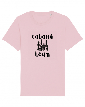 Cabană Team(negru)  Cotton Pink