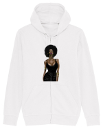 Afro Girl Hanorac cu fermoar Unisex Connector