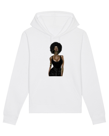 Afro Girl White