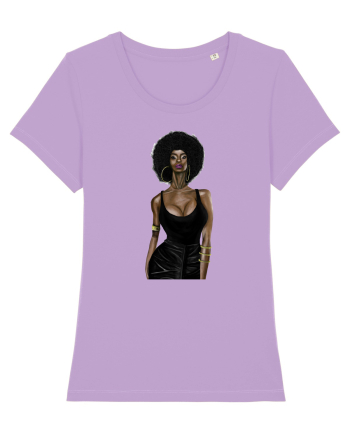 Afro Girl Lavender Dawn