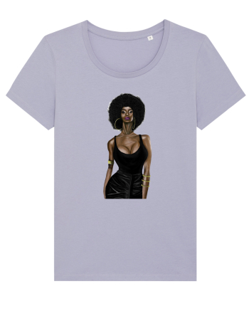 Afro Girl Lavender