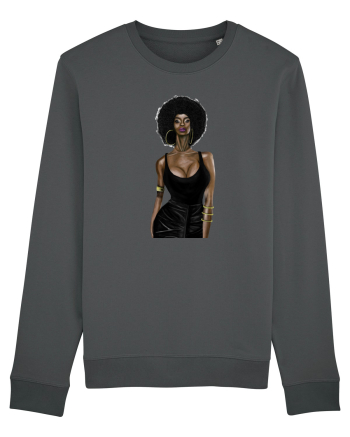 Afro Girl Anthracite
