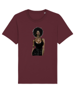 Afro Girl Tricou mânecă scurtă Unisex Rocker