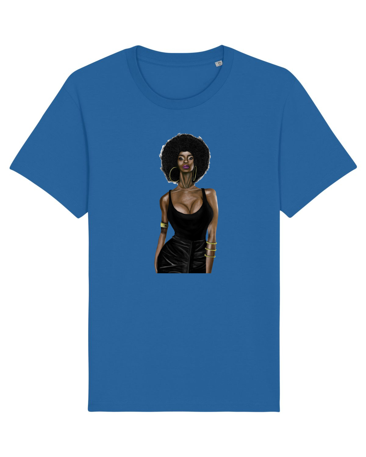 Tricou mânecă scurtă Unisex Rocker Royal Blue
