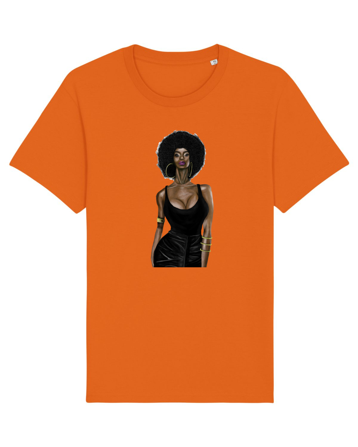 Tricou mânecă scurtă Unisex Rocker Bright Orange