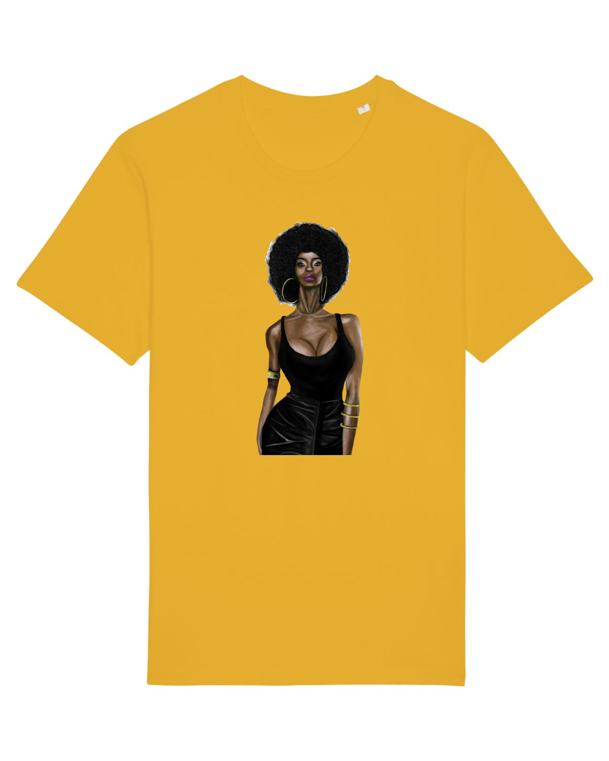 Tricou mânecă scurtă Unisex Rocker Spectra Yellow