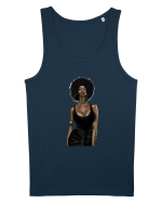 Afro Girl Maiou Bărbat Runs