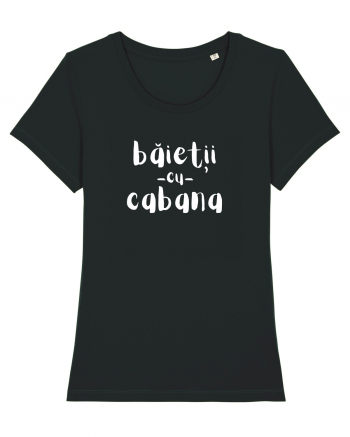 Băieții cu Cabana (alb)  Black
