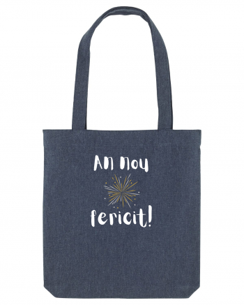An Nou Fericit (artificii) alb Midnight Blue