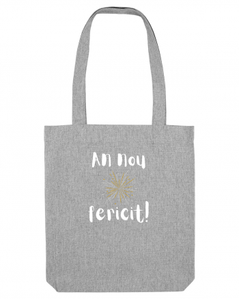 An Nou Fericit (artificii) alb Heather Grey