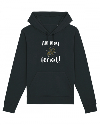 An Nou Fericit (artificii) alb Black