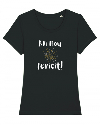An Nou Fericit (artificii) alb Black