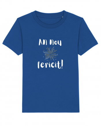 An Nou Fericit (artificii) alb Majorelle Blue
