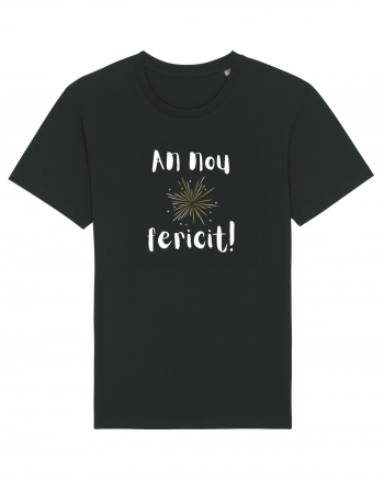 An Nou Fericit (artificii) alb Black