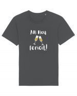 An Nou Fericit (șampanie) alb Tricou mânecă scurtă Unisex Rocker