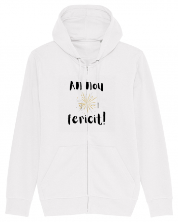 An Nou Fericit (artificii) negru White