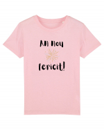 An Nou Fericit (artificii) negru Tricou mânecă scurtă  Copii Mini Creator