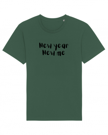 New year, new me (negru)  Bottle Green