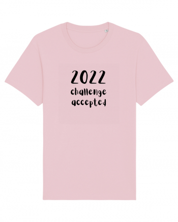 2022 Challenge Accepted (negru)  Cotton Pink