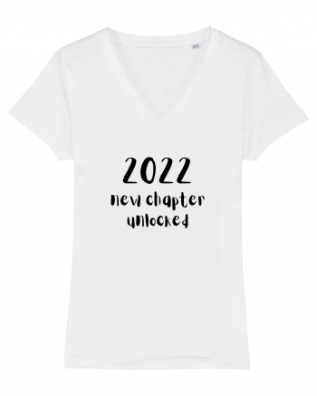 2022 New Chapter Unlocked (negru)  White