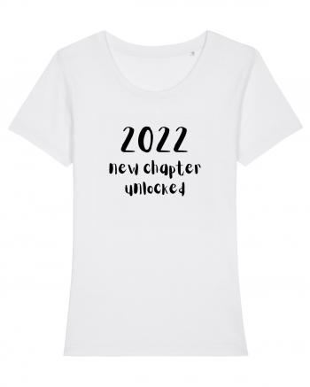 2022 New Chapter Unlocked (negru)  White