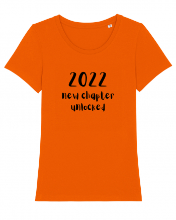 2022 New Chapter Unlocked (negru)  Bright Orange