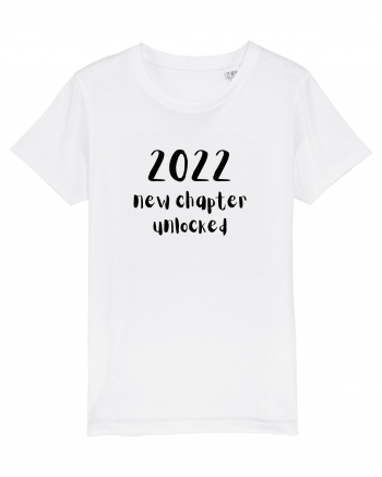 2022 New Chapter Unlocked (negru)  White