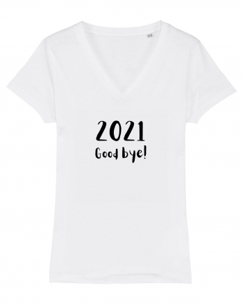 2021 good bye! (negru)  White