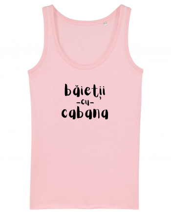 Băieții cu Cabana (negru)  Cotton Pink