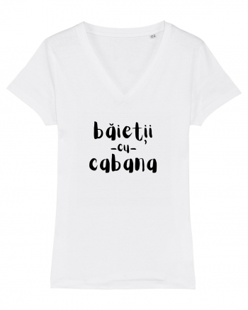 Băieții cu Cabana (negru)  White