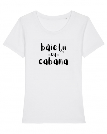 Băieții cu Cabana (negru)  White