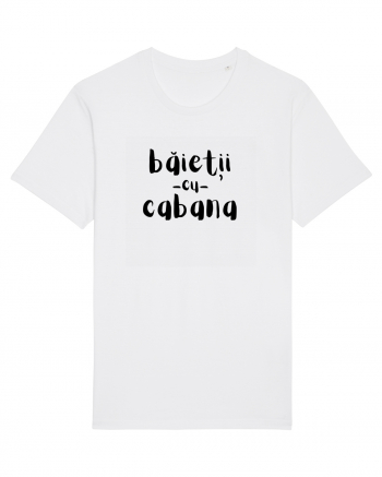 Băieții cu Cabana (negru)  White