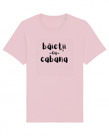 Băieții cu Cabana (negru)  Cotton Pink