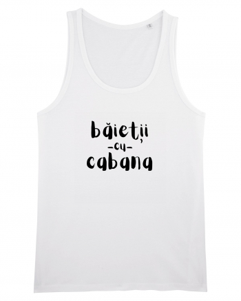 Băieții cu Cabana (negru)  White