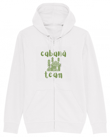 Cabană Team (verde)  White