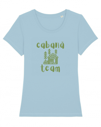 Cabană Team (verde)  Sky Blue