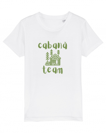 Cabană Team (verde)  White