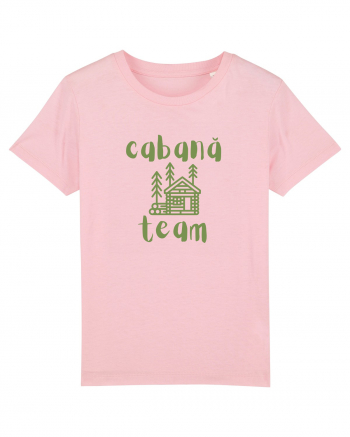 Cabană Team (verde)  Cotton Pink